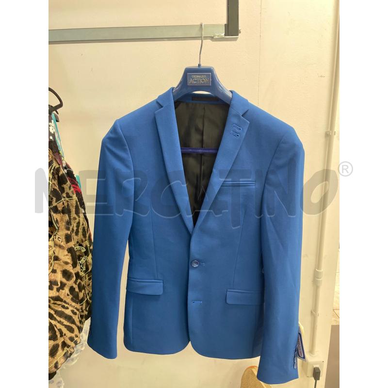 COMPLETO UOMO ASOS BLU PETROLIO 3 PEZZI | Mercatino dell'Usato Montesilvano 2