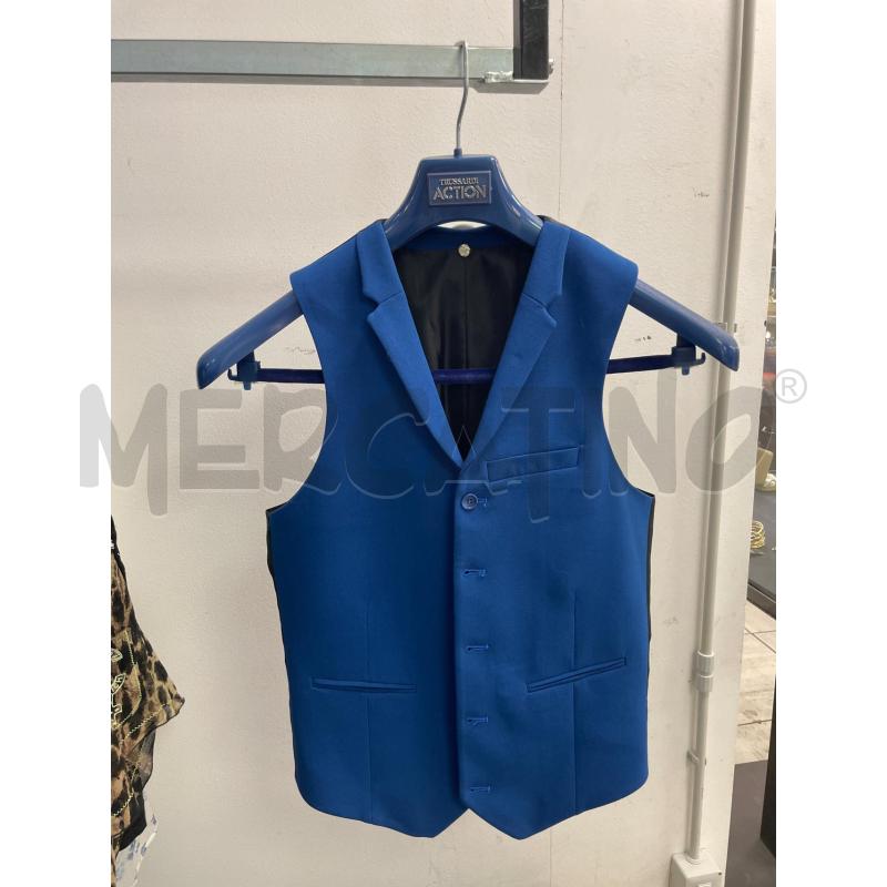 COMPLETO UOMO ASOS BLU PETROLIO 3 PEZZI | Mercatino dell'Usato Montesilvano 3