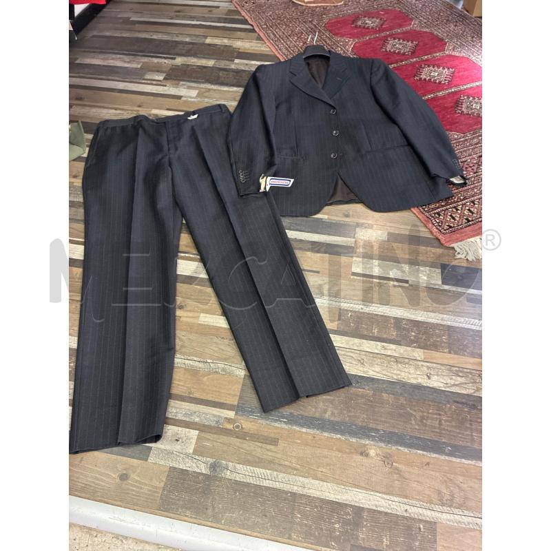 COMPLETO UOMO GESSATO GRIGIO NARDELLI TG 52 | Mercatino dell'Usato Montesilvano 1