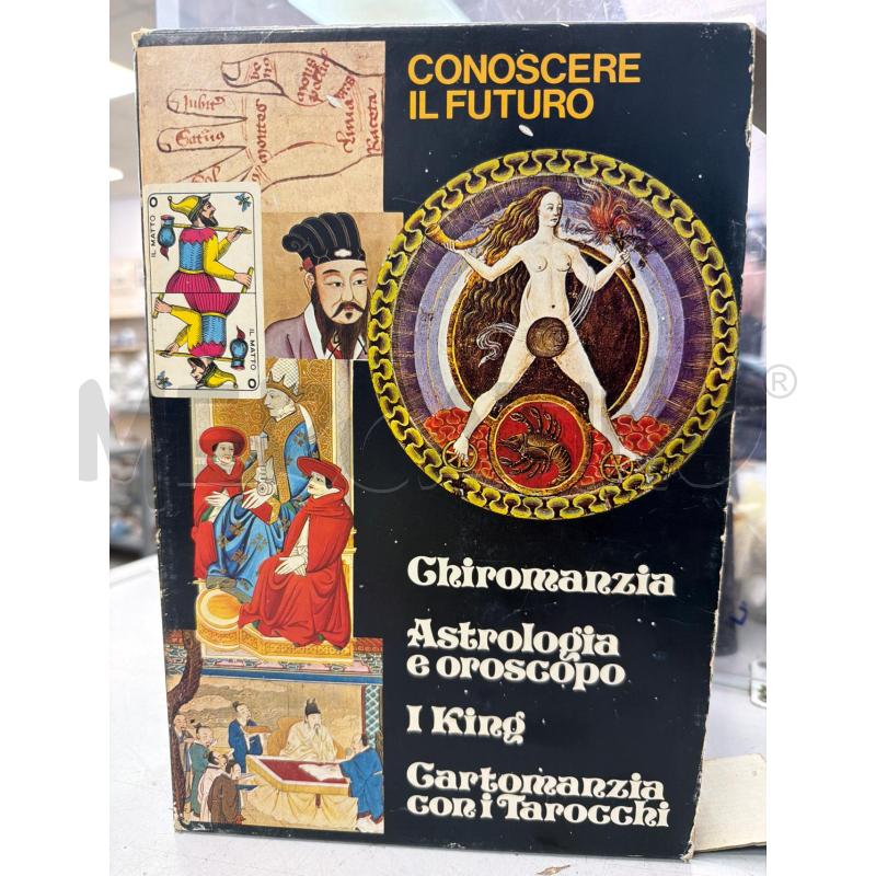 CONOSCERE 4VOL. IL FUTURO -CARTOMANZIA-ASTROLOGIA-I KING- CHIROMANZIA  | Mercatino dell'Usato Montesilvano 1