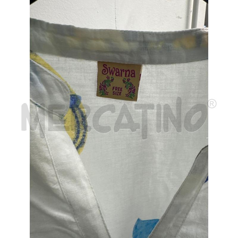 COPRI COSTUME SWARNA BIANCO BLU GIALLO | Mercatino dell'Usato Montesilvano 2
