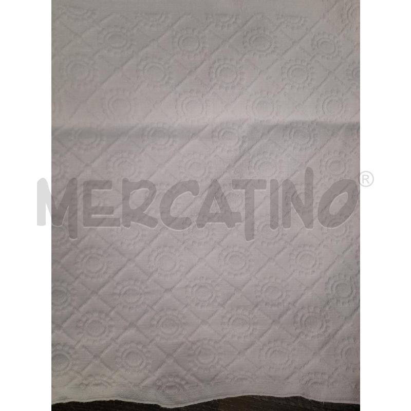 COPRI LETTO BIANCO PIQUET | Mercatino dell'Usato Montesilvano 2