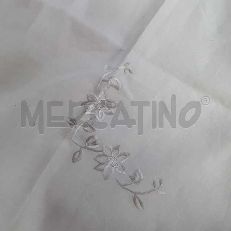 COPRI LETTO LINO RICAMATO  2.40 X 2.40 | Mercatino dell'Usato Montesilvano 3