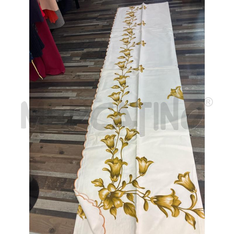 COPRI LETTO M BIANCO FIORI VERDE | Mercatino dell'Usato Montesilvano 2