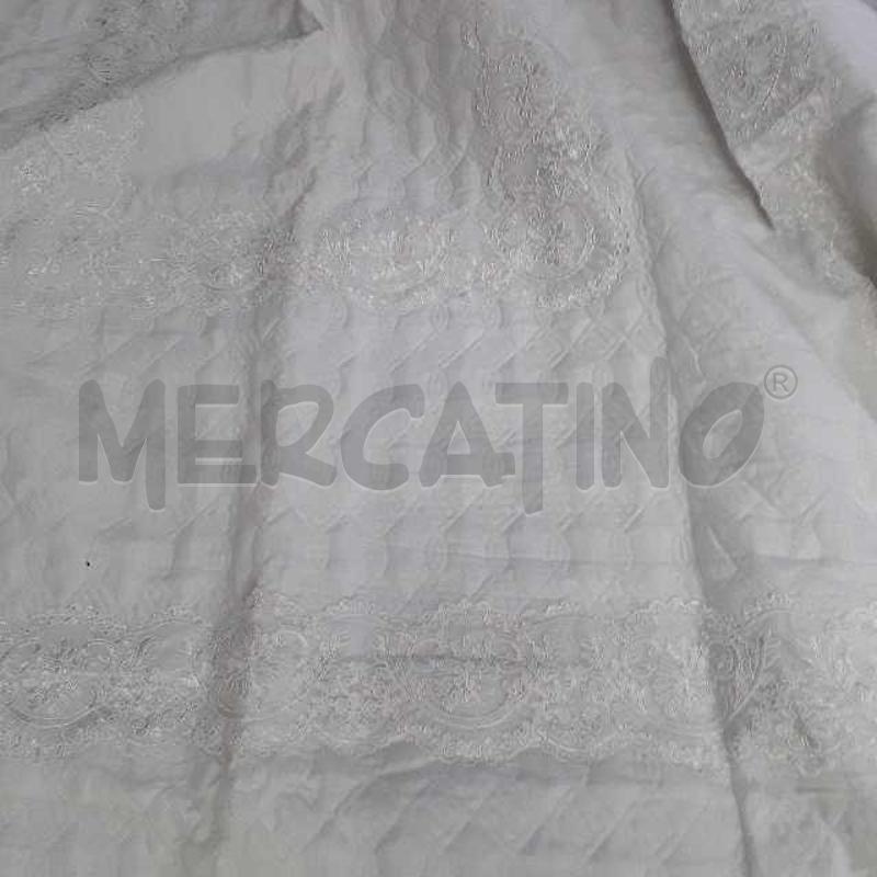 COPRI LETTO M TRAPUNTINO BIANCP PIZZO | Mercatino dell'Usato Montesilvano 2