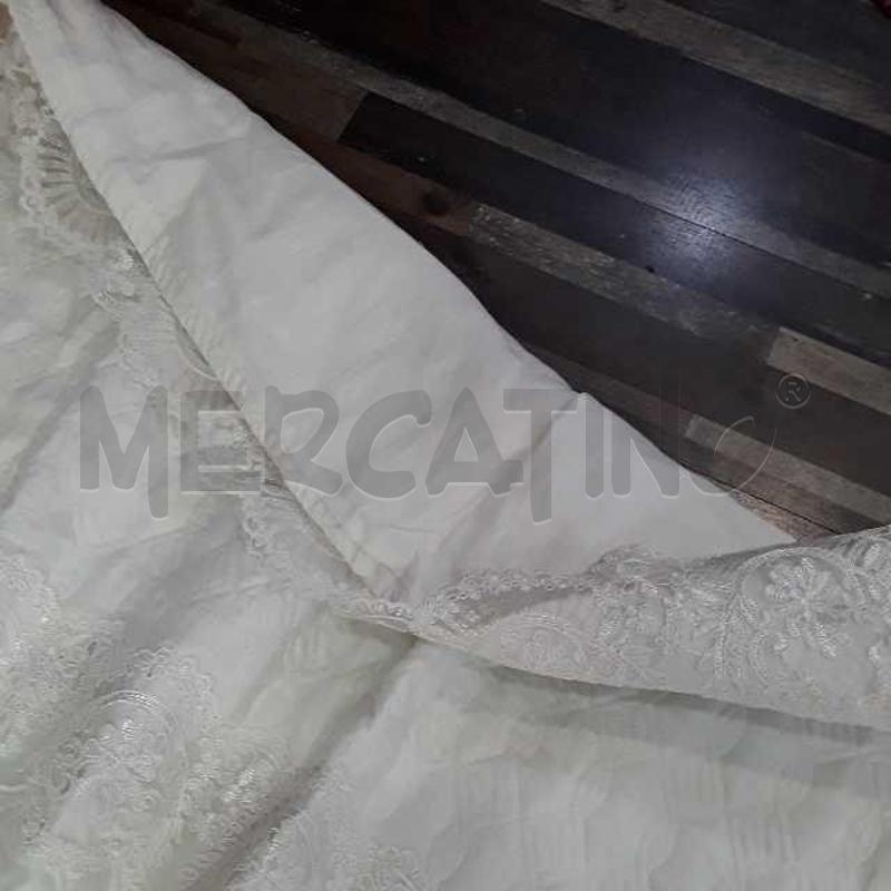 COPRI LETTO M TRAPUNTINO BIANCP PIZZO | Mercatino dell'Usato Montesilvano 3