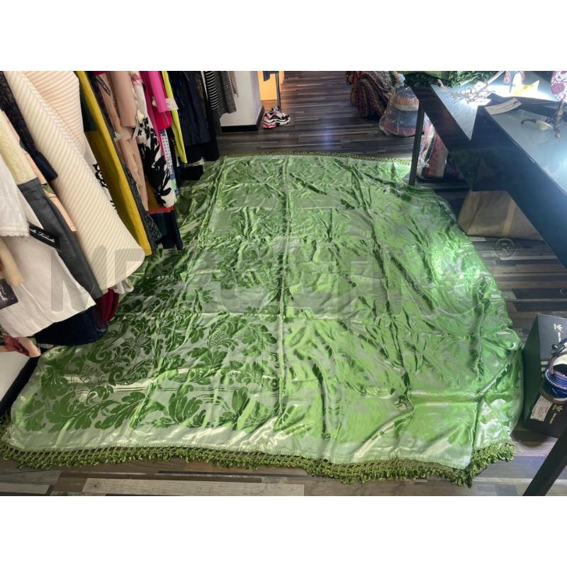 COPRI LETTO SAN LEUCIO VERDE DAMASCATO 200X230 | Mercatino dell'Usato Montesilvano 1