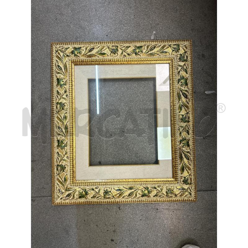 CORNICE DORATA FIORI 51X46 TOTALE | Mercatino dell'Usato Montesilvano 1