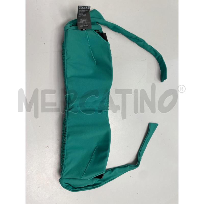 COSTUME DONNA FISICO PARTE SOPRA VERDE STRASS | Mercatino dell'Usato Montesilvano 2