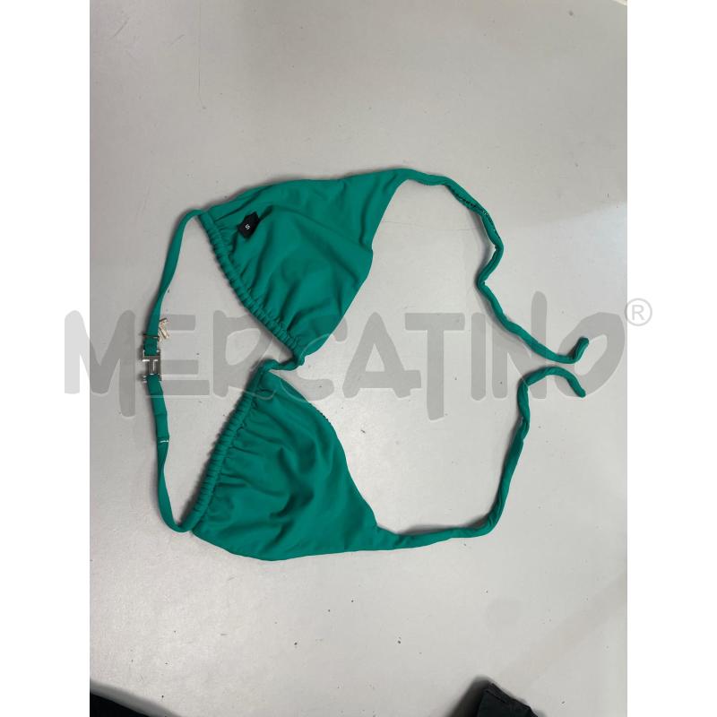 COSTUME DONNA FISICO PARTE SOPRA VERDE STRASS | Mercatino dell'Usato Montesilvano 4