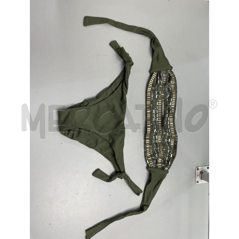 COSTUME DONNA FISICO VERDE MILITARE FASCIA BORCHIE PIATTE | Mercatino dell'Usato Montesilvano 1