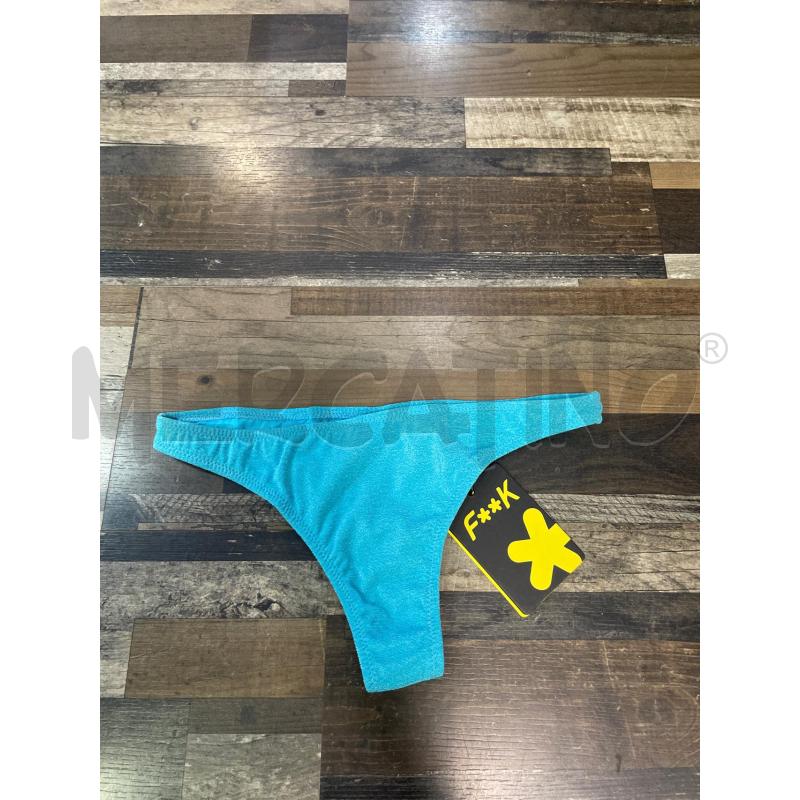 COSTUME DONNA FXXK CELESTE TG M  | Mercatino dell'Usato Montesilvano 3
