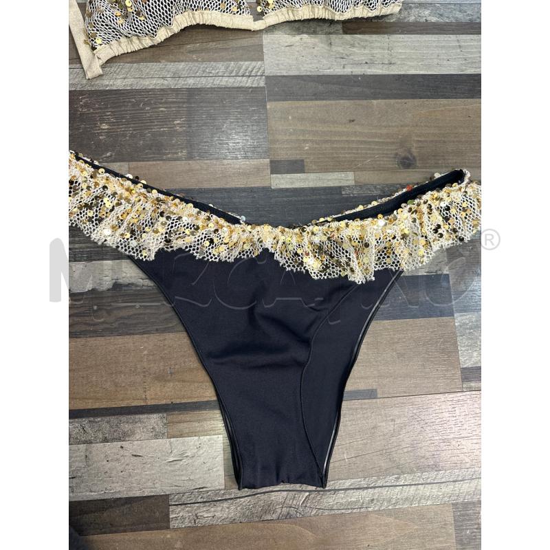 COSTUME DONNA PIN UP NERO DORATO TG L | Mercatino dell'Usato Montesilvano 3