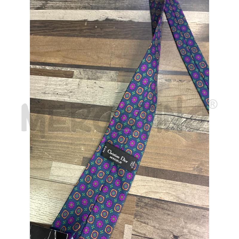 CRAVATTA DIOR FIRI VIOLA | Mercatino dell'Usato Montesilvano 3