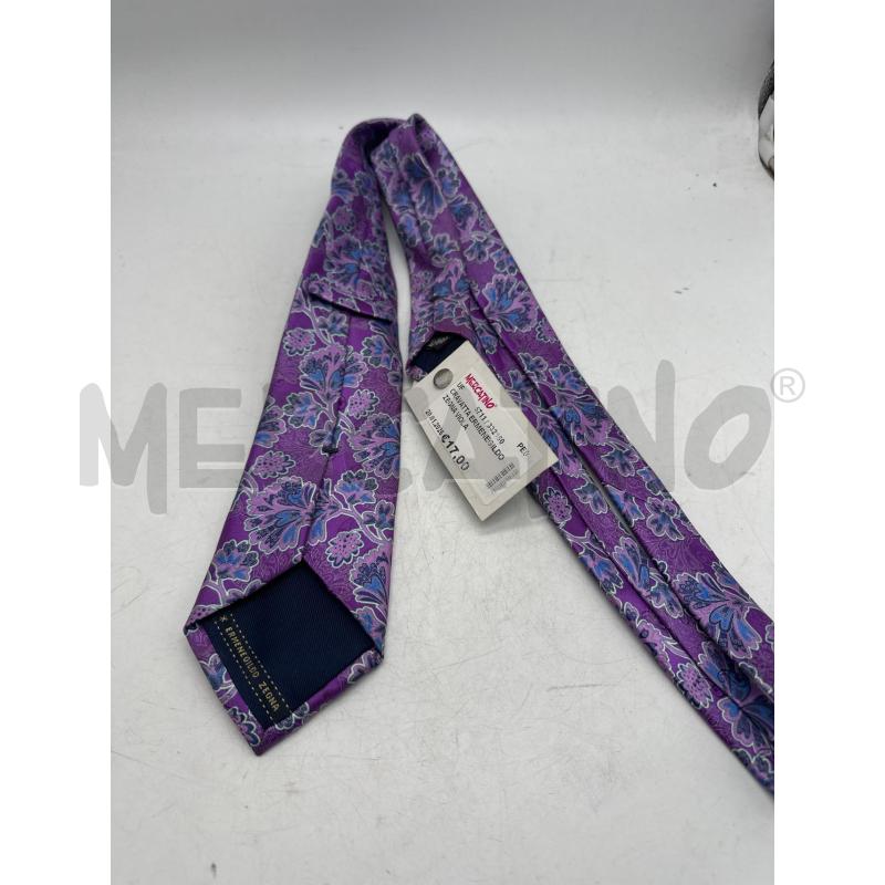 CRAVATTA ERMENEGILDO ZEGNA VIOLA | Mercatino dell'Usato Montesilvano 2