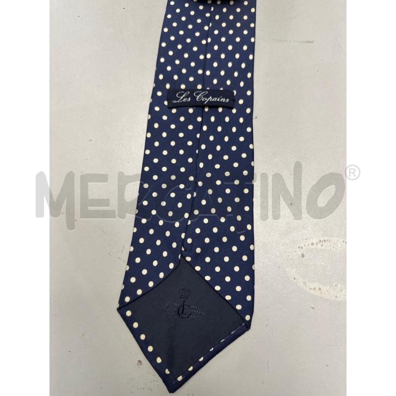 CRAVATTA LES COPAINS BLU POIS  | Mercatino dell'Usato Montesilvano 2