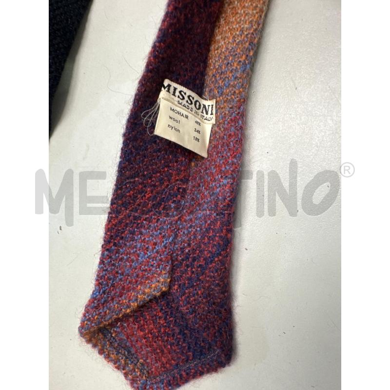 CRAVATTA MISSONI VIOL GIALLA  | Mercatino dell'Usato Montesilvano 2