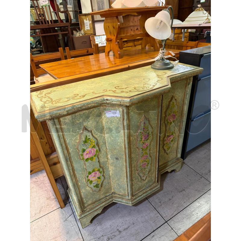 CREDENZA 2 ANTE VERDE | Mercatino dell'Usato Montesilvano 1