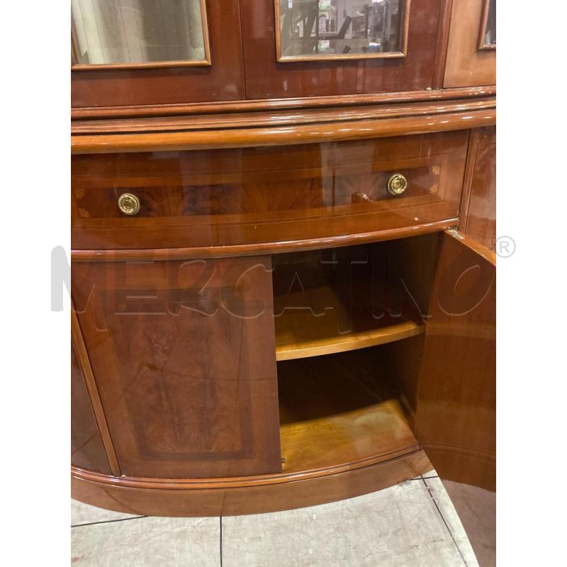 CREDENZA LEGNO CLASSICA VETRINA | Mercatino dell'Usato Montesilvano 4