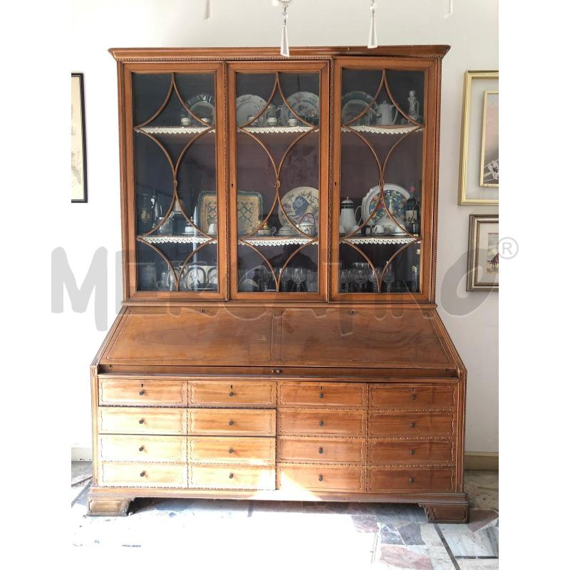 CREDENZA LEGNO VETRINA CASSETTI | Mercatino dell'Usato Montesilvano 1