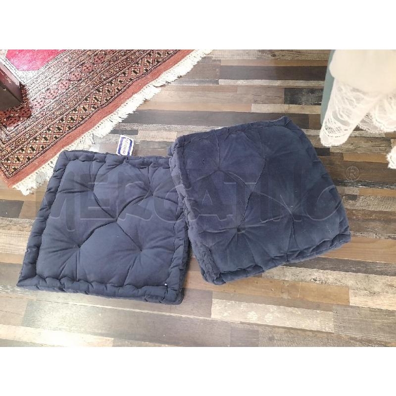 CUSCINO SEDIA SINGOLO BLU  | Mercatino dell'Usato Montesilvano 1