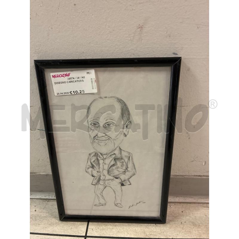 DISEGNO CARICATURA | Mercatino dell'Usato Montesilvano 1