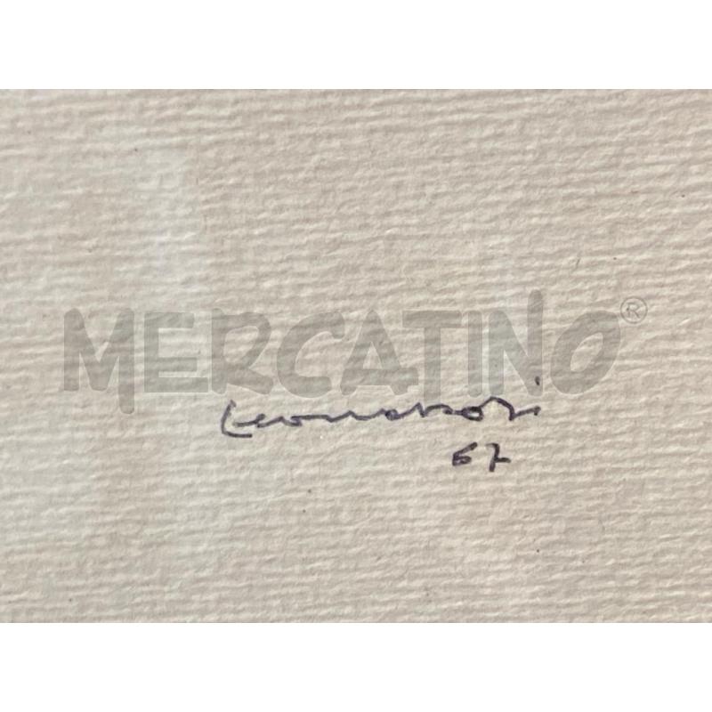 DISEGNO FIRMATO 67 34X24CM PIU' CORNICE1 | Mercatino dell'Usato Montesilvano 3