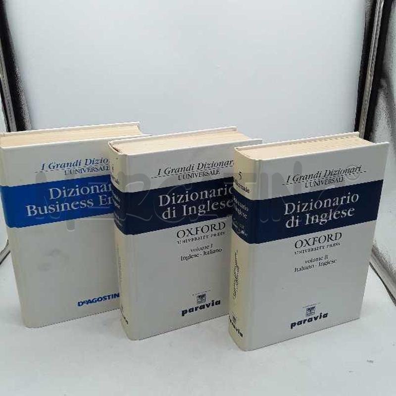 DIZIONARIO INGLES 3 VOLUMI IL GIORNALE | Mercatino dell'Usato Montesilvano 1
