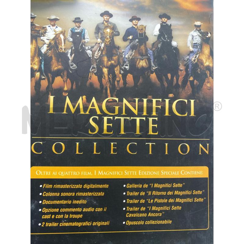 DVD I MAGNIFICI SETTE COLLECTION 4DVD | Mercatino dell'Usato Montesilvano 3