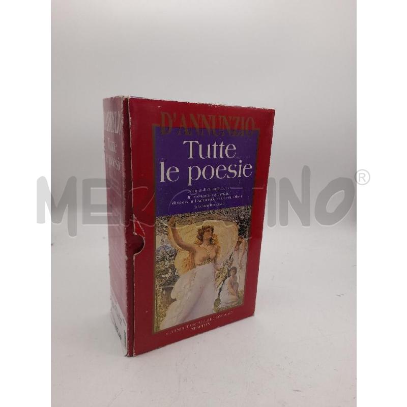 D'ANNUNZIO TUTTE LE POESIE | Mercatino dell'Usato Montesilvano 1