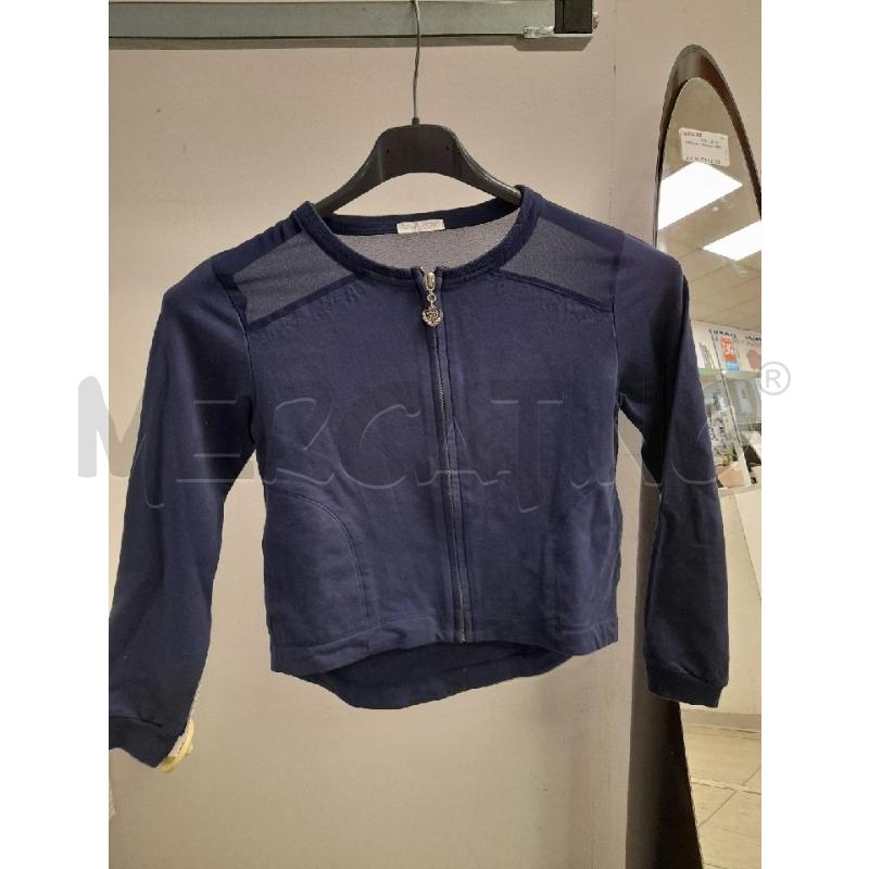 FELPA BAMBINA BYBLOS BLU ZIP  | Mercatino dell'Usato Montesilvano 1