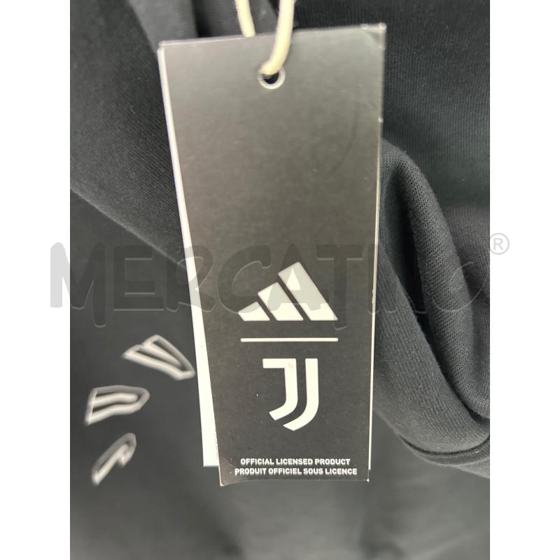 FELPA UOMO NERA ADIDAS JUVE ZIP | Mercatino dell'Usato Montesilvano 3