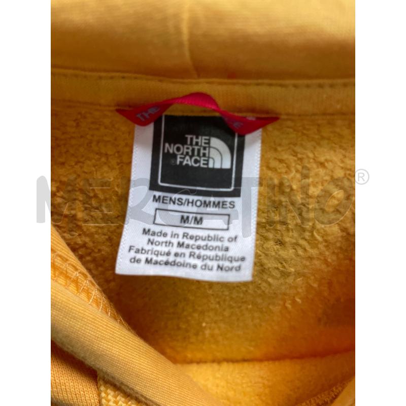 FELPA UOMO THE NORTH FACE GIALLA | Mercatino dell'Usato Montesilvano 2