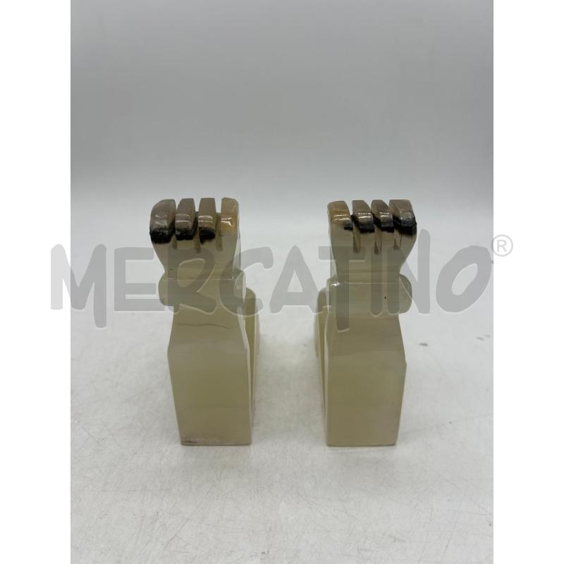 FERMA LIBRI COPPIA FIGURE 12 X 11 | Mercatino dell'Usato Montesilvano 2