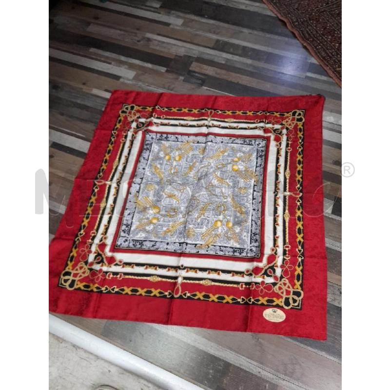 FOULARD EGON VON FURTENBERG ROSSO | Mercatino dell'Usato Montesilvano 1