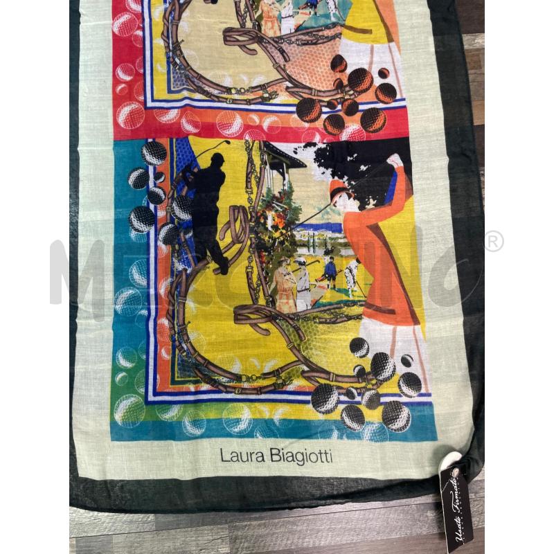 FOULARD LAURA BIAGIOTTI FANTASIA VERDE | Mercatino dell'Usato Montesilvano 2