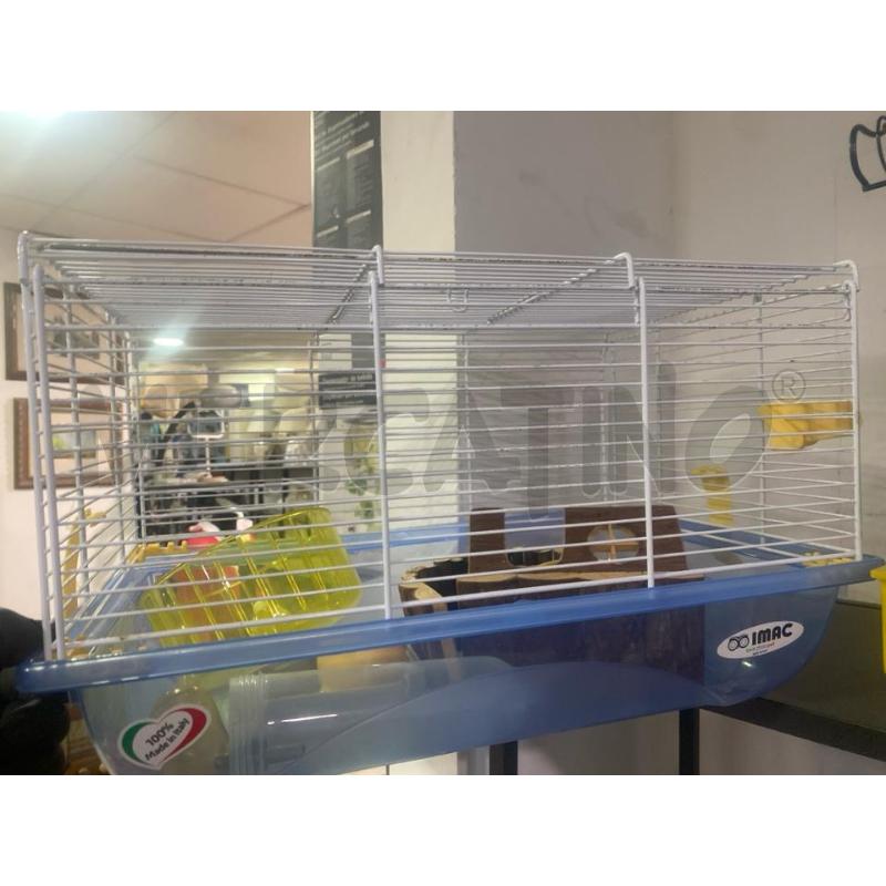 GABBIA CRICETO BASE CELESTE | Mercatino dell'Usato Montesilvano 1