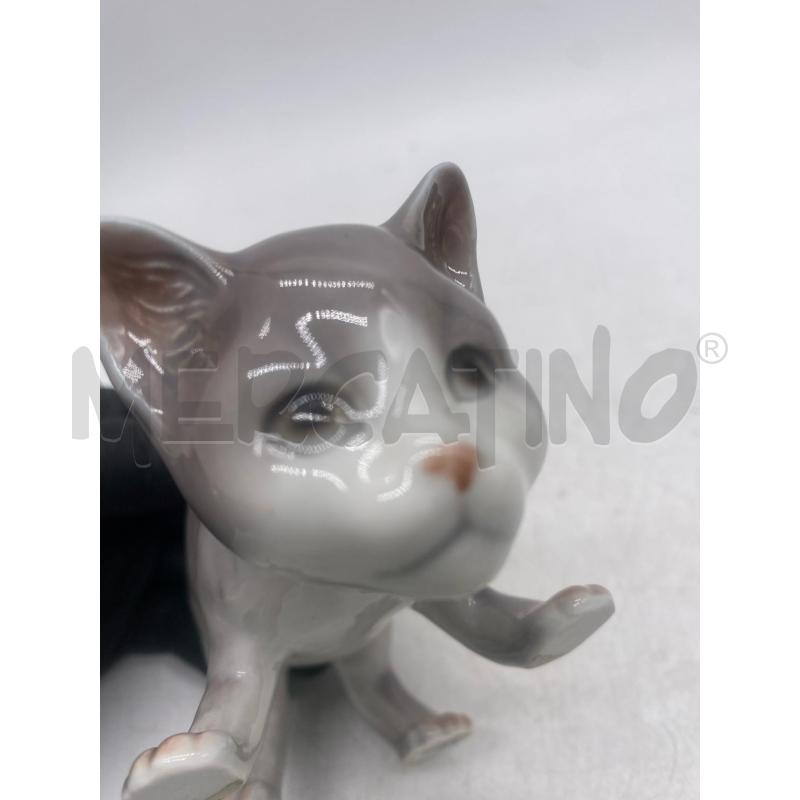 GATTO ROYAL COPENHAGEN 14X13CM N.517 | Mercatino dell'Usato Montesilvano 5