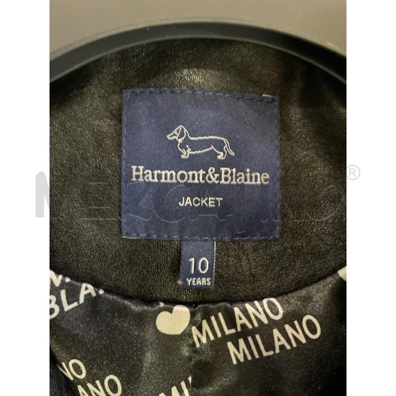 GIACCA BAMBINA HARMONT & BLAINE NERA ECOPELLE | Mercatino dell'Usato Montesilvano 2