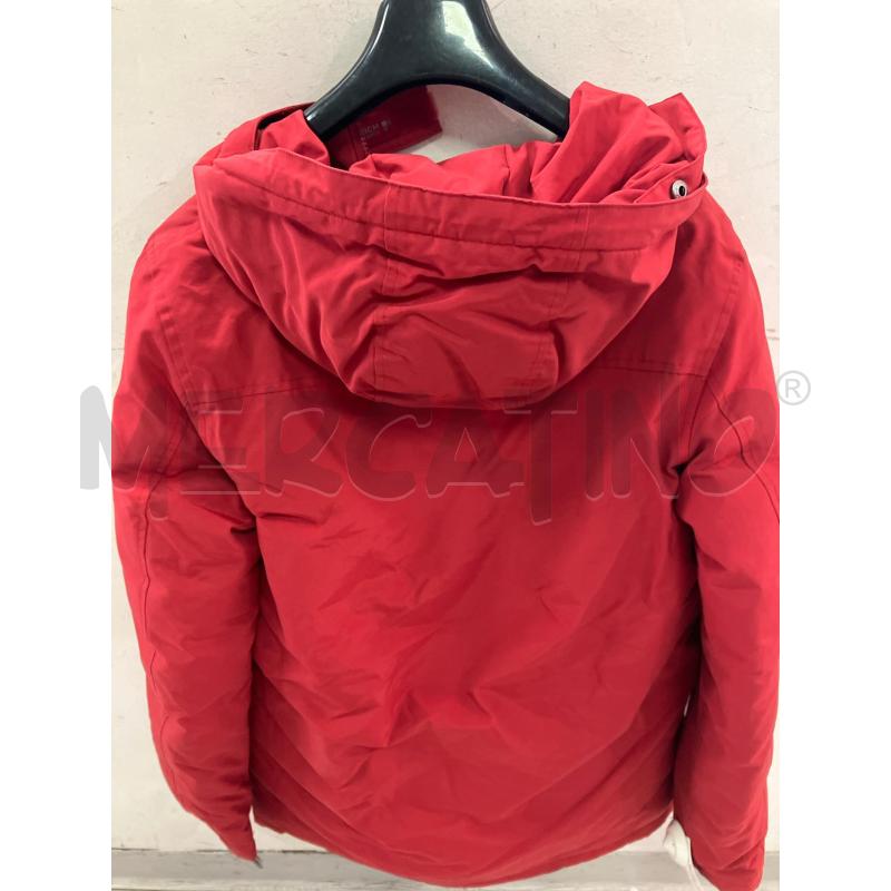 GIACCA BAMBINO WOOLRICH ROSSO NO PELO CAPPUCCIO | Mercatino dell'Usato Montesilvano 3