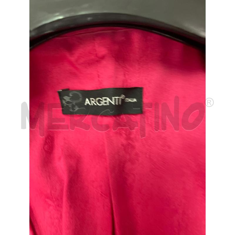 GIACCA DONNA ARGENTI FUKSIA MANICHE QUADRETTATE BIANCHE NERE | Mercatino dell'Usato Montesilvano 3