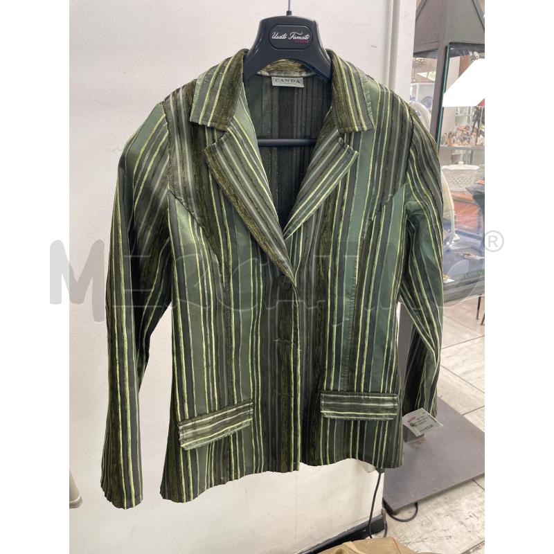 GIACCA DONNA CANDA VERDE CUCITURE VERDE SFUMTE | Mercatino dell'Usato Montesilvano 1