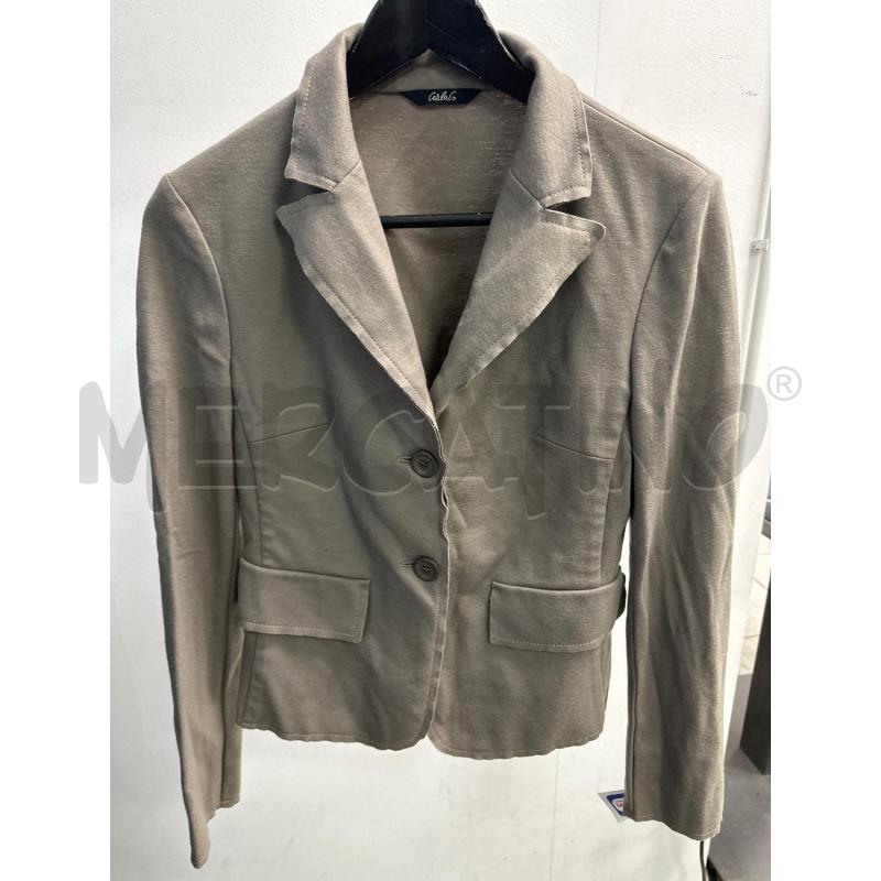 GIACCA DONNA CARLAGI GRIGIO  | Mercatino dell'Usato Montesilvano 1