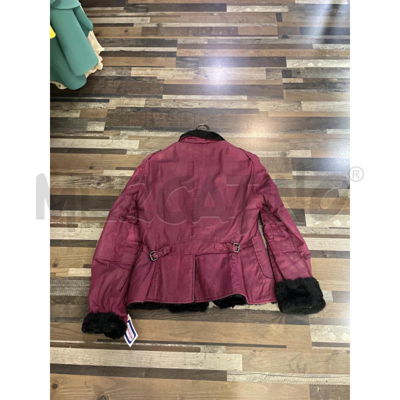 GIACCA DONNA COSTUME NATIONAL FUKSIA INT ECOPELLICCIA NERA | Mercatino dell'Usato Montesilvano 2