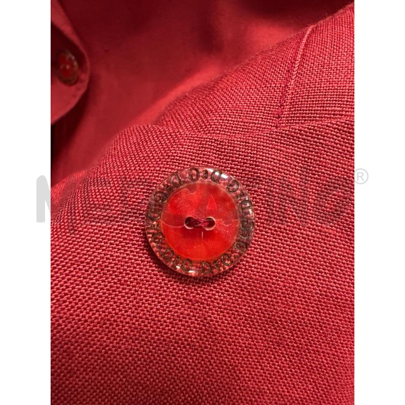 GIACCA DONNA D&G ROSSA LINO  | Mercatino dell'Usato Montesilvano 3