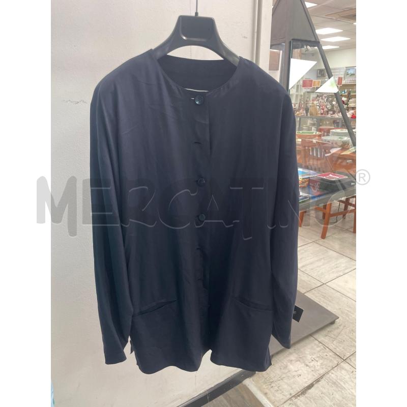 GIACCA DONNA GENNY BLU SETA  | Mercatino dell'Usato Montesilvano 1