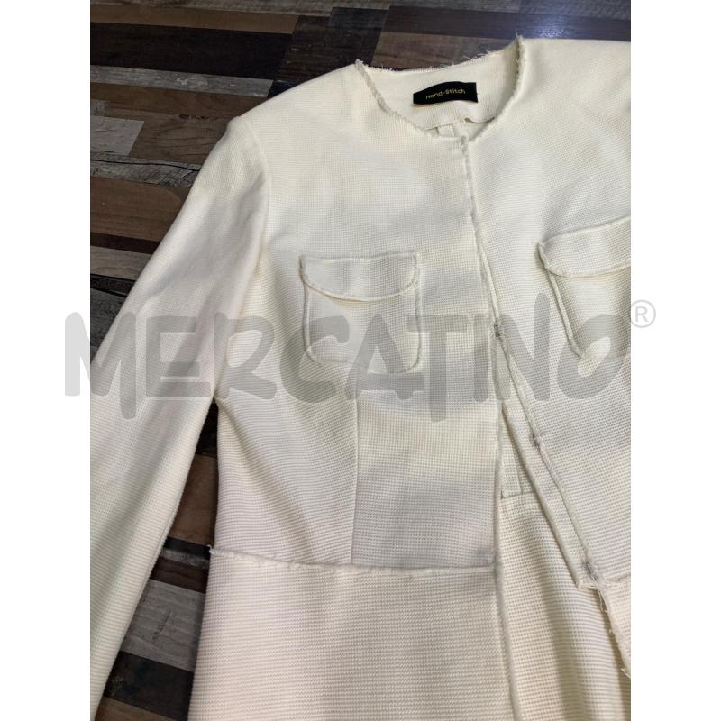 GIACCA DONNA HAND-STITCH PANNA TG 40 | Mercatino dell'Usato Montesilvano 2