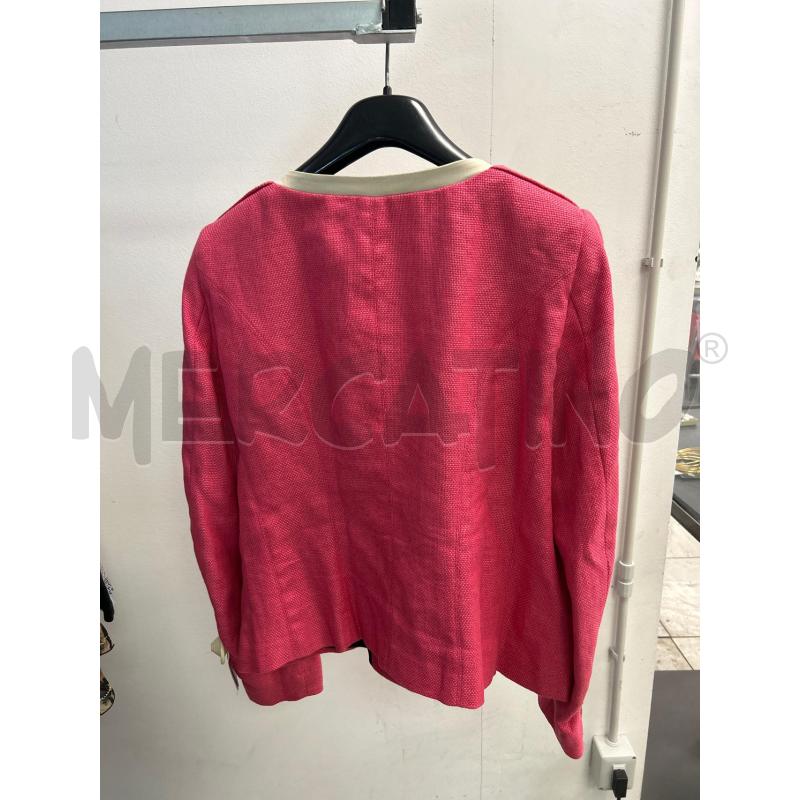 GIACCA DONNA INTREND ROSA COLLO BEIGE | Mercatino dell'Usato Montesilvano 3