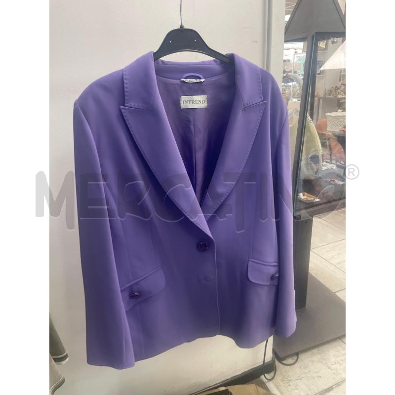 GIACCA DONNA INTREND VIOLA TG  | Mercatino dell'Usato Montesilvano 1