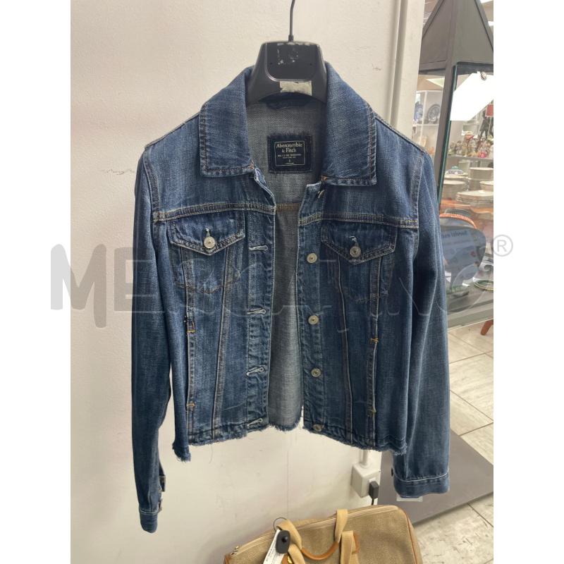 GIACCA DONNA JEANS ABERCROMBIE & FITCH LAV SCURO | Mercatino dell'Usato Montesilvano 1